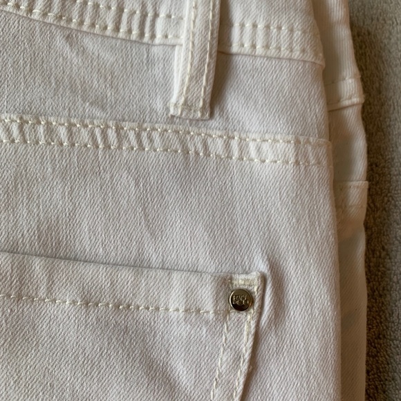 White ankle length skinny jeans - Picture 6 of 8